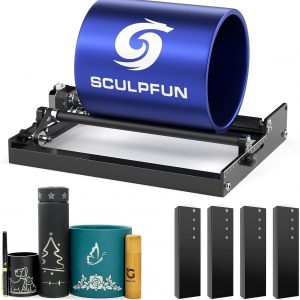Sculpfun Rotary Roller Lazer Kazıma İçin Döner Eksen - Görsel 3