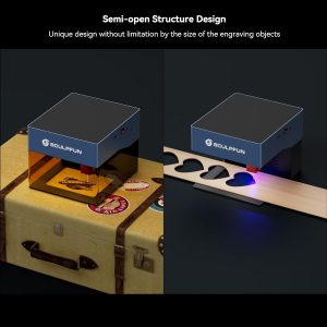 Sculpfun iCube Pro 5W taşınabilir lazer kazıma makinesi - Görsel 4