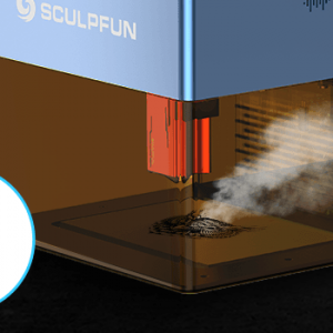 Sculpfun iCube Pro 5W taşınabilir lazer kazıma makinesi - Görsel 11